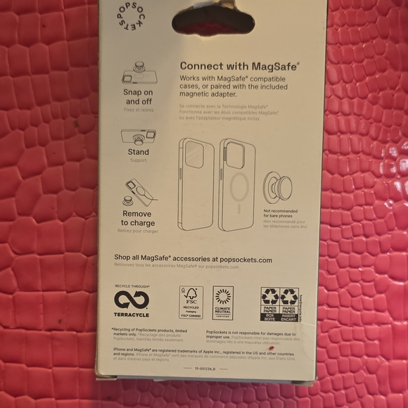 PopSocket Magnetic Phone Grip & Stand - Multicolor Pattern - Picture 2 of 2